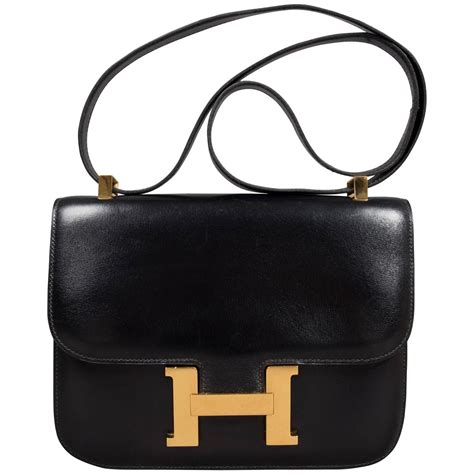 hermes shoulder bag black.